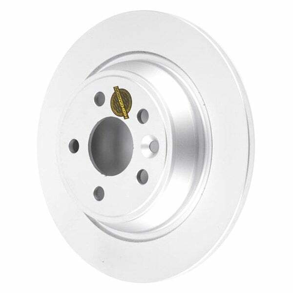Power Stop 12-15 Land Rover Range Rover Evoque Rear Evolution High Carbon Geomet Coated Rotor - EBR1299EVC