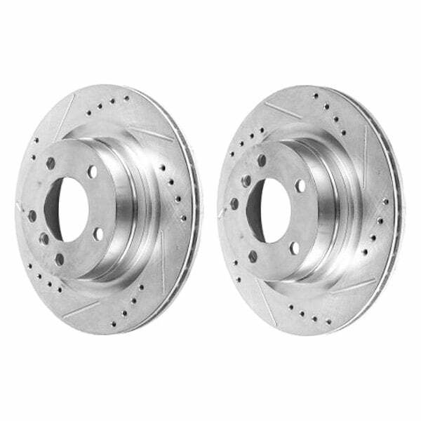 Power Stop 14-16 BMW 228i Rear Evolution Drilled & Slotted Rotors - Pair - EBR1403XPR