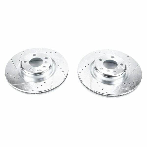 Power Stop 14-16 BMW 228i Rear Evolution Drilled & Slotted Rotors - Pair - EBR1404XPR