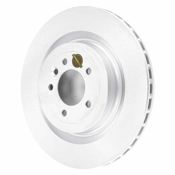 Power Stop 13-18 Land Rover Range Rover Rear Evolution High Carbon Geomet Coated Rotor - EBR1426EVC