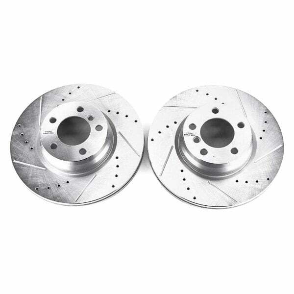 Power Stop 14-15 BMW 228i Front Evolution Drilled & Slotted Rotors - Pair - EBR1445XPR