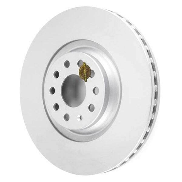 Power Stop 15-18 Audi S3 Front Evolution High Carbon Geomet Coated Rotor - EBR1497EVC