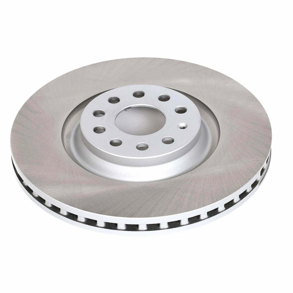 Power Stop 2019 Audi A3 Quattro Front Semi Coated Rotor - EBR1497SCR