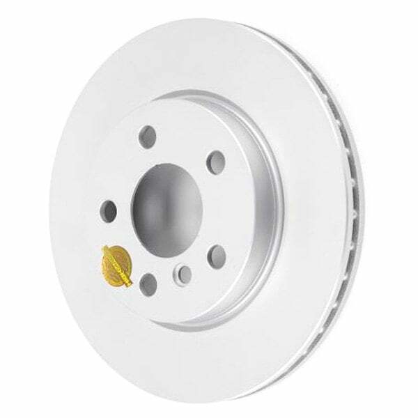 Power Stop 14-19 Mini Cooper Front Evolution High Carbon Geomet Coated Rotor - EBR1646EVC