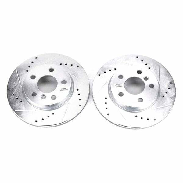 Power Stop 14-19 Mini Cooper Front Evolution Drilled & Slotted Rotors - Pair - EBR1646XPR