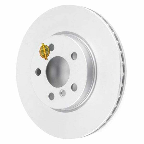 Power Stop 14-19 Mini Cooper Front Evolution High Carbon Geomet Coated Rotor - EBR1647EVC