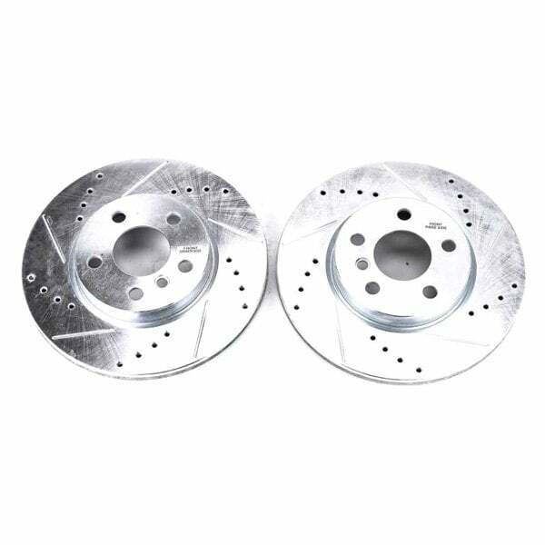 Power Stop 2014 Mini Cooper Front Evolution Drilled & Slotted Rotors - Pair - EBR1647XPR