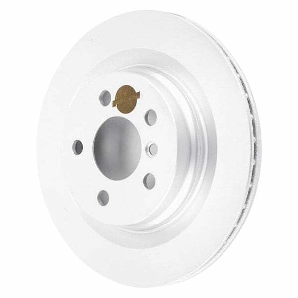 Power Stop 16-18 BMW X1 Rear Evolution High Carbon Geomet Coated Rotor - EBR1657EVC