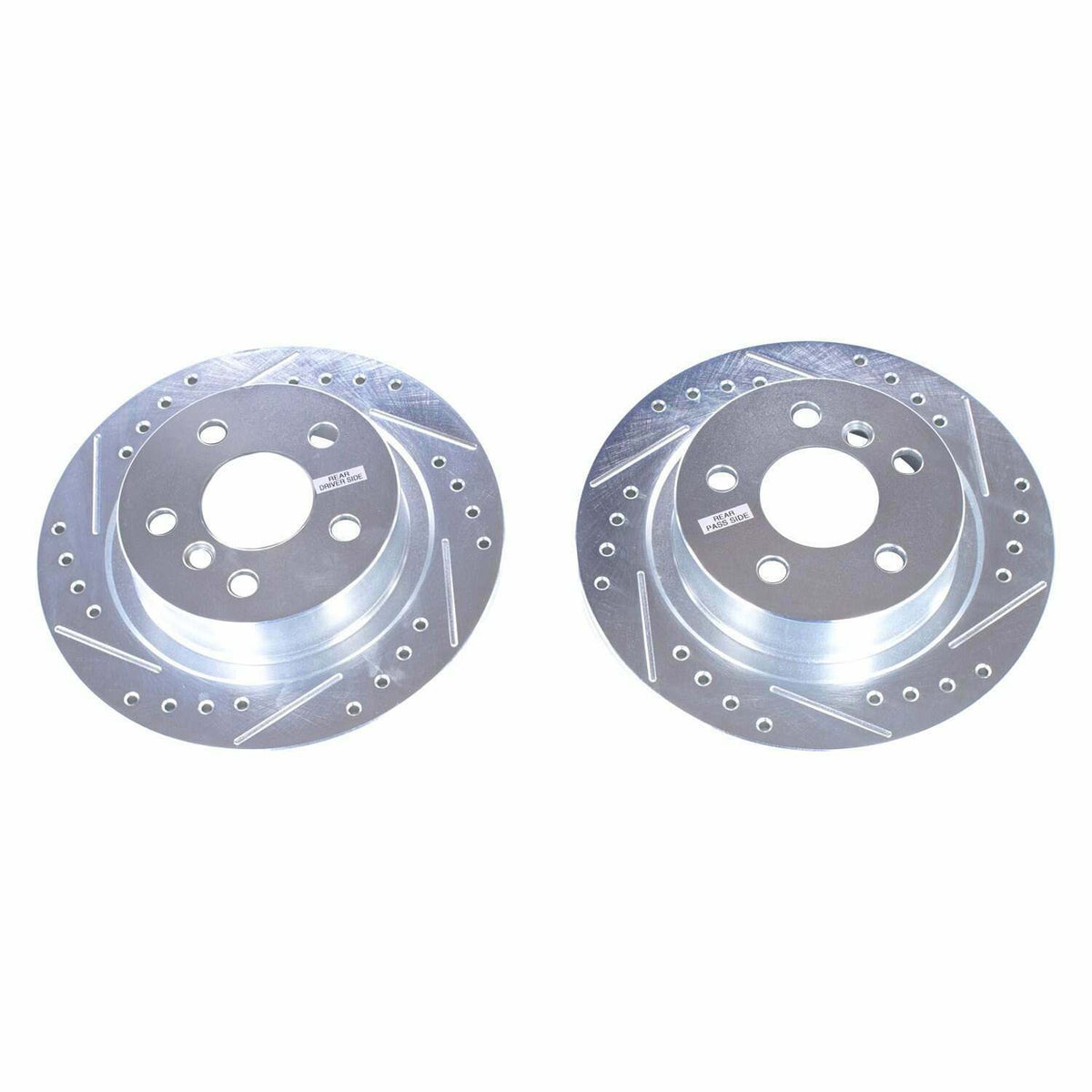 Power Stop 14-18 BMW i3 Rear Evolution Drilled & Slotted Rotors - Pair - EBR1658XPR