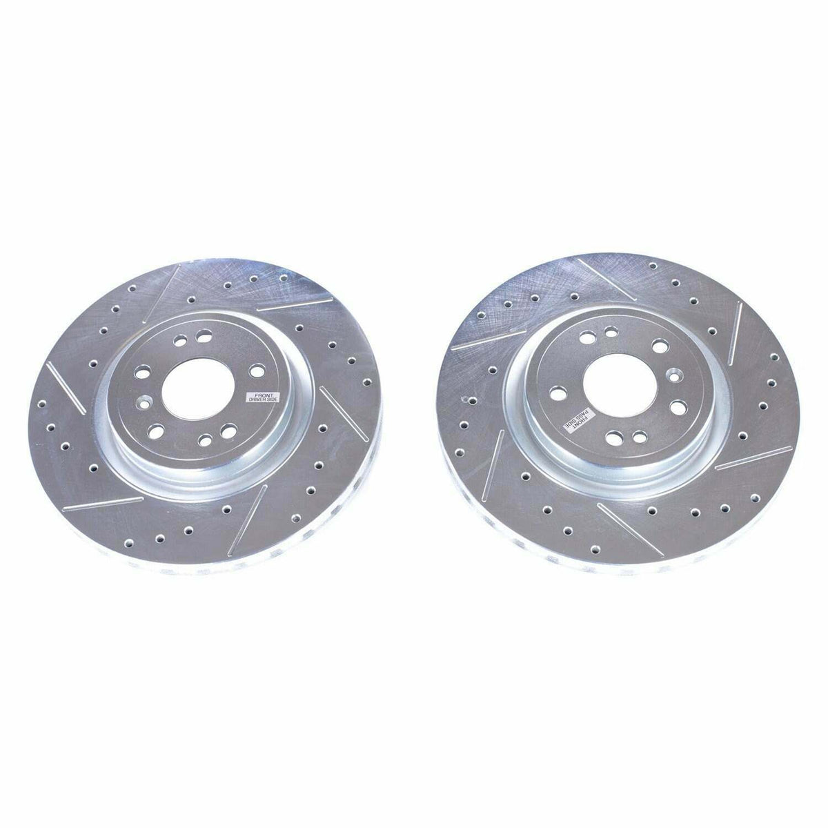 Power Stop 2018 Mercedes-Benz GLE350 Front Evolution Drilled & Slotted Rotors - Pair - EBR1660XPR