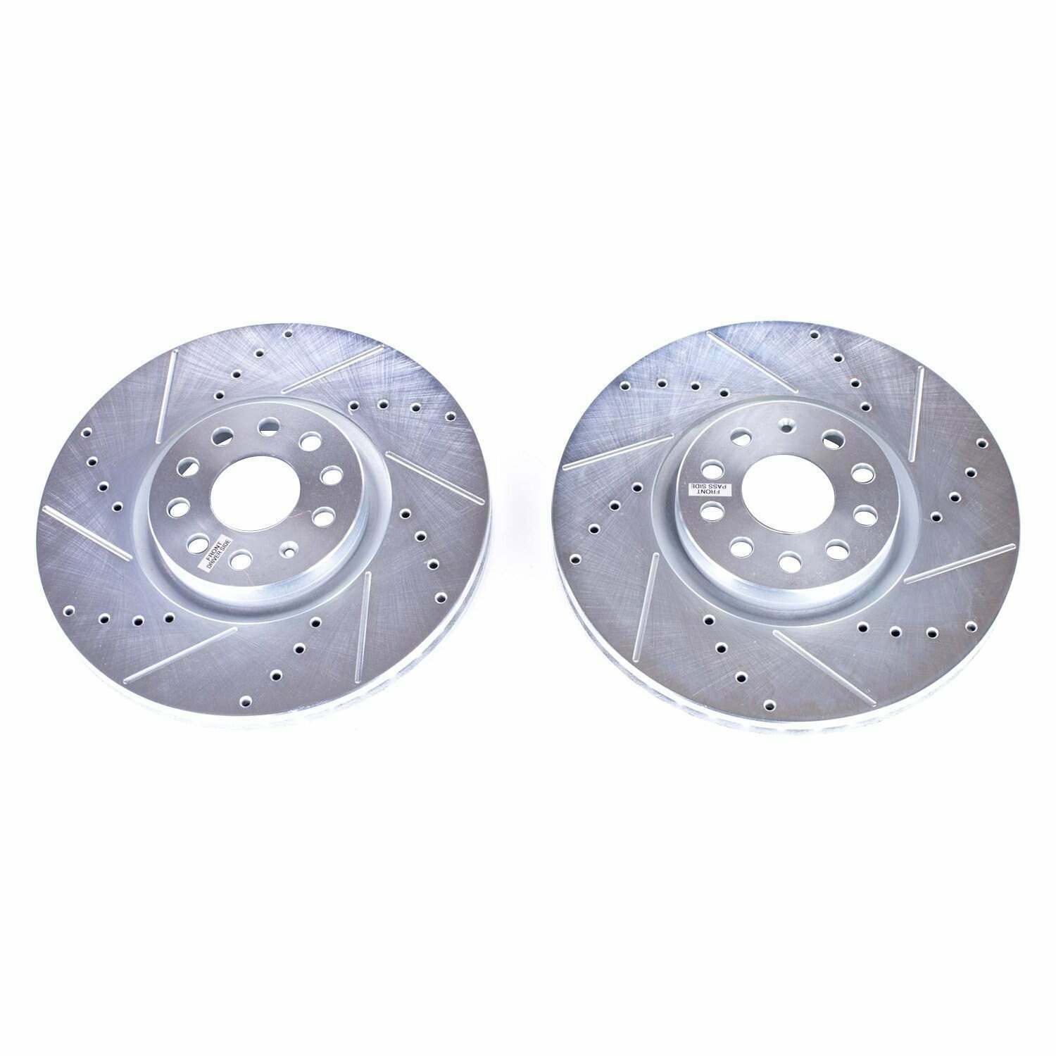 Power Stop 2018 Volkswagen Atlas Front Evolution Drilled & Slotted Rotors - Pair - EBR1662XPR