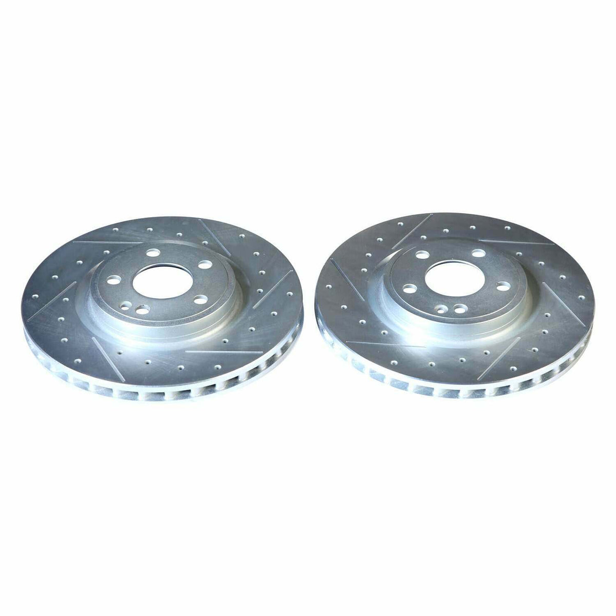 Power Stop 17-19 Infiniti QX30 Front Evolution Drilled & Slotted Rotors - Pair - EBR1821XPR