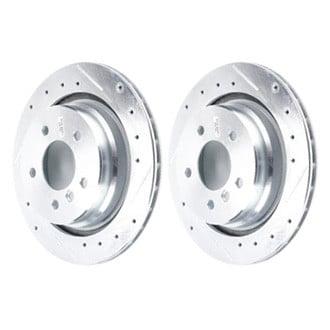 Power Stop 95-99 BMW M3 Rear Evolution Drilled & Slotted Rotors - Pair - EBR464XPR