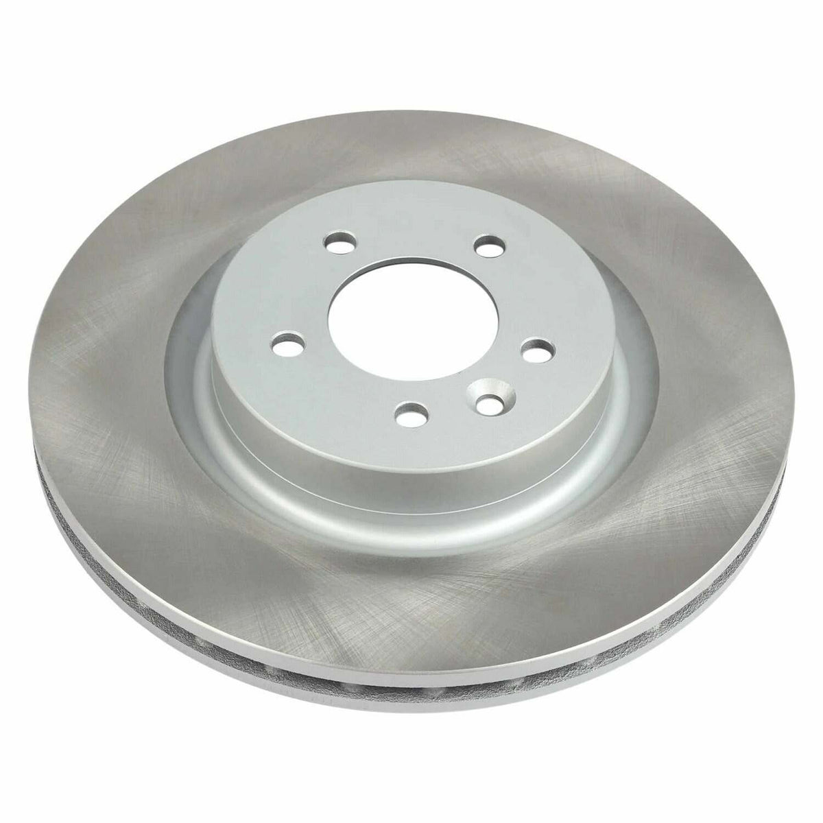Power Stop 2017 Land Rover Discovery Front Semi Coated Rotor - EBR811SCR