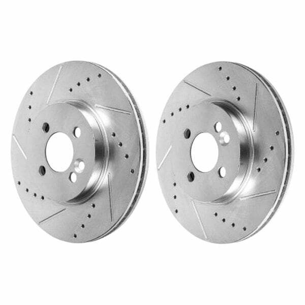 Power Stop 07-16 Mini Cooper Front Evolution Drilled & Slotted Rotors - Pair - EBR855XPR