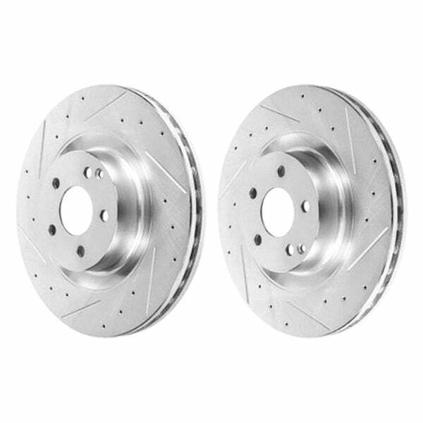Power Stop 09-14 Mercedes-Benz CL550 Front Evolution Drilled & Slotted Rotors - Pair - EBR867XPR