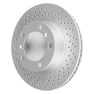 Power Stop 05-08 Porsche Boxster Front Left Evolution High Carbon Geomet Coated Rotor - EBR883EVC