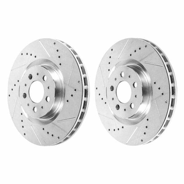 Power Stop 04-07 Volvo S60 Front Evolution Drilled & Slotted Rotors - Pair - EBR895XPR