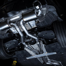 AWE Resonated Touring Edition for A90 Supra - 5" Chrome Tips - 3015-32118