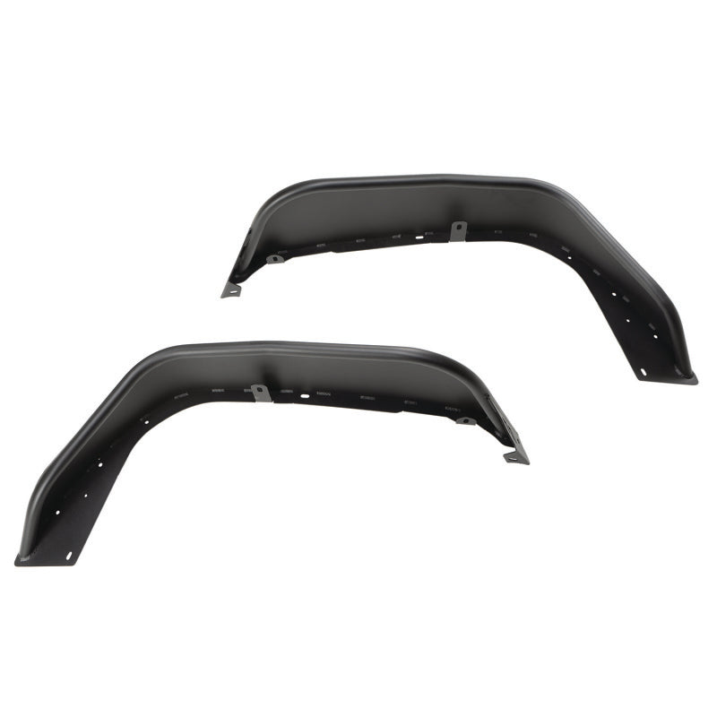 Rugged Ridge Hd Steel Tube Fenders Front Pair Black; 18-21 Jeep Wrangler Jl - 11615.71