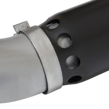 AFE Large Bore-HD 5 IN 409 Stainless Steel DPF-Back Exhaust System w/Black Tip - 49-44081-B