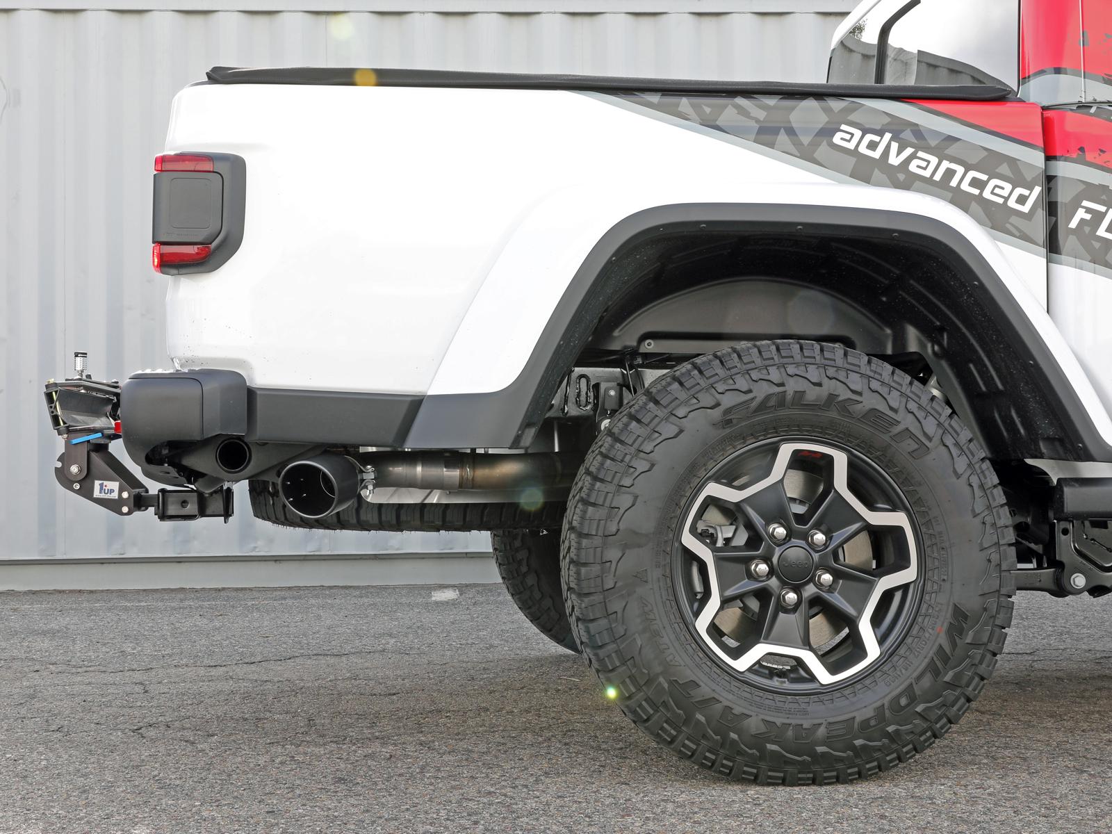 AFE Vulcan Series DPF-Back Exhaust System w/ Black Tip (2021-2021 Gladiator) - 49-38093-B