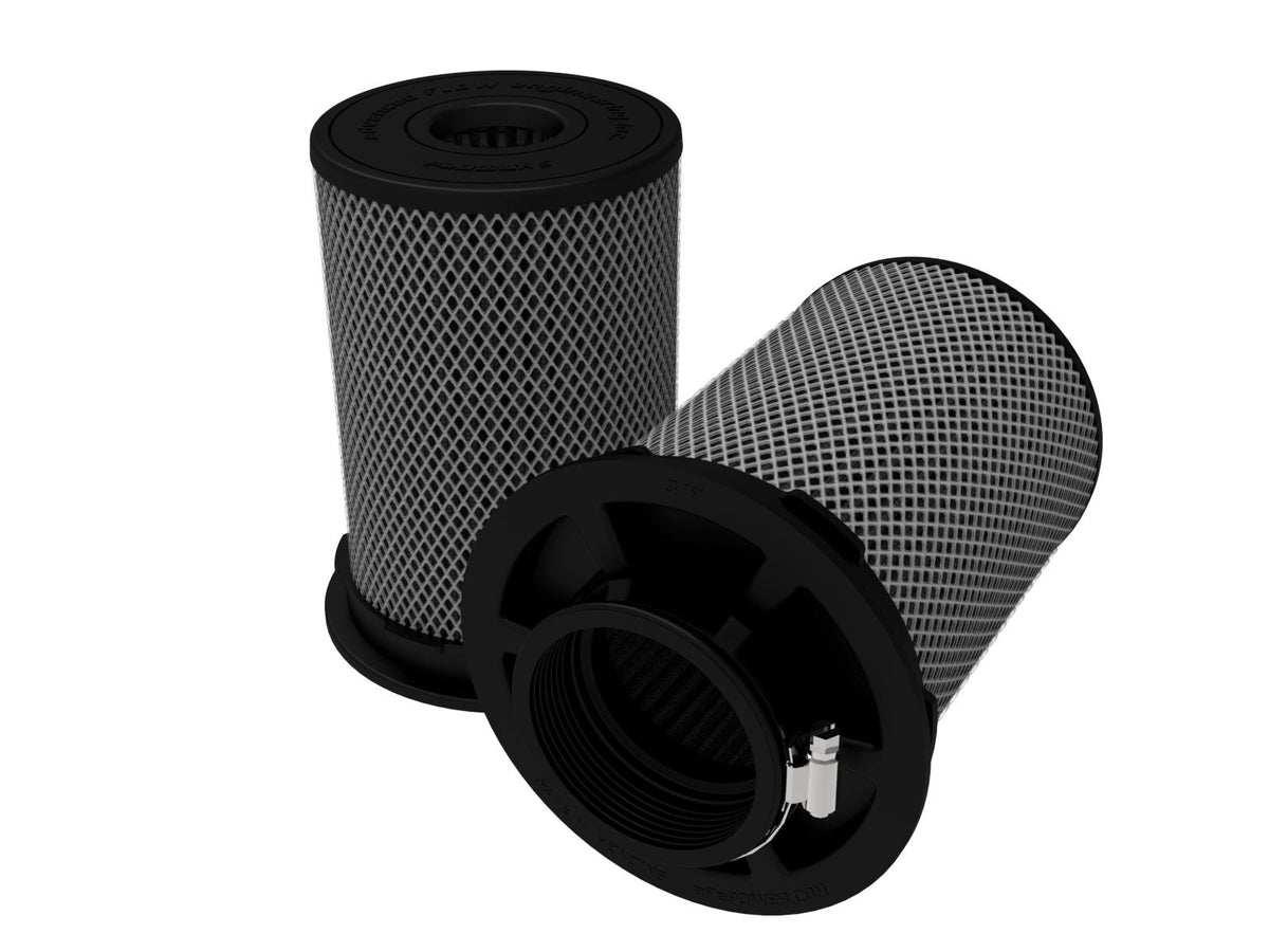 AFE Momentum Intake Replacement Air Filter w/ Black Pro 5R Media (Pair) - 20-91203KM