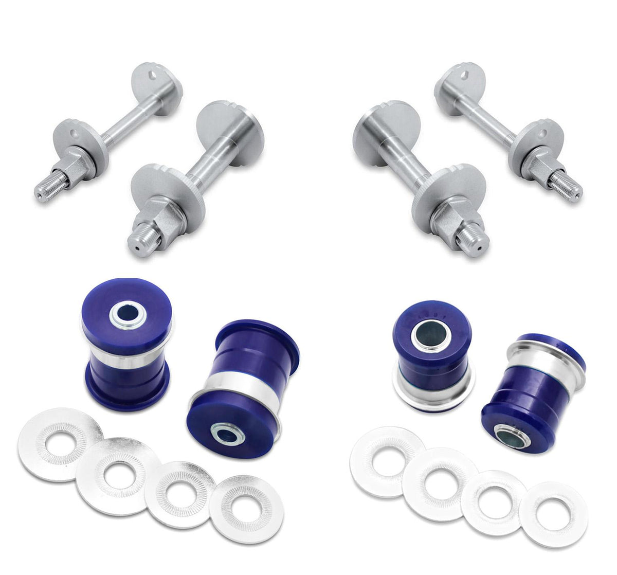 SuperPro LCA Offset Bushing & Camber Pin Set (2003-2009 GX470, 4Runner, FJ Cruiser) - TRC120LCAADJ
