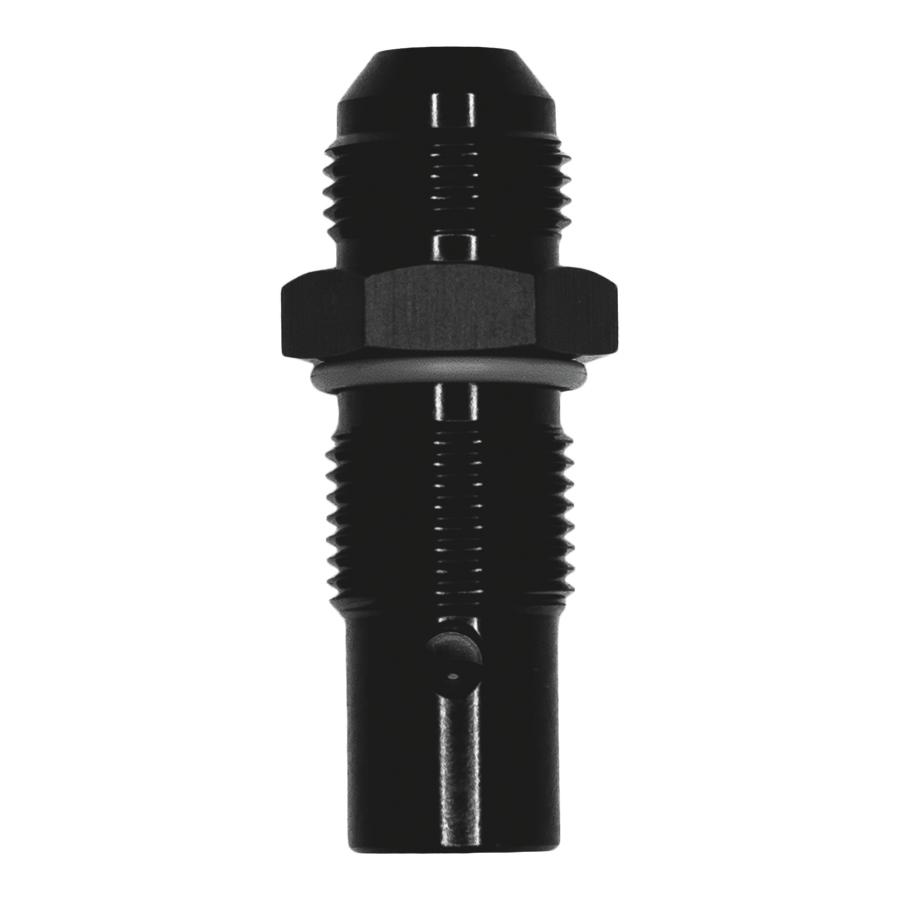 DeatschWerks 8AN Roll Over Vent Valve, Anodized Matte Black - 6-02-0741-B