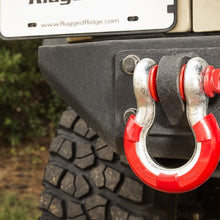 Rugged Ridge D-Ring Isolator Kit Red 2 Pair 3/4 Inch - 11235.61