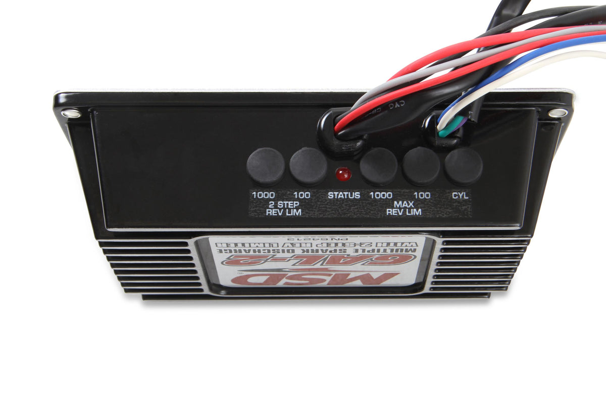 Msd 64213 Blk Msd-6Al-2, W/2-Step Limiter,4,6,8Cyl