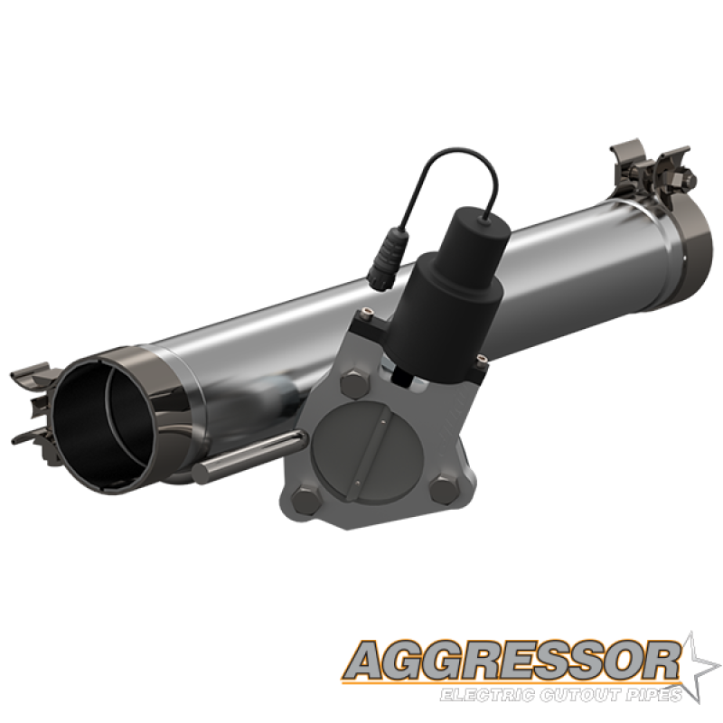 QTP 2009-2019 Ram/Dodge 1500 QTP  Aggressor Cutout Pipe - 520009