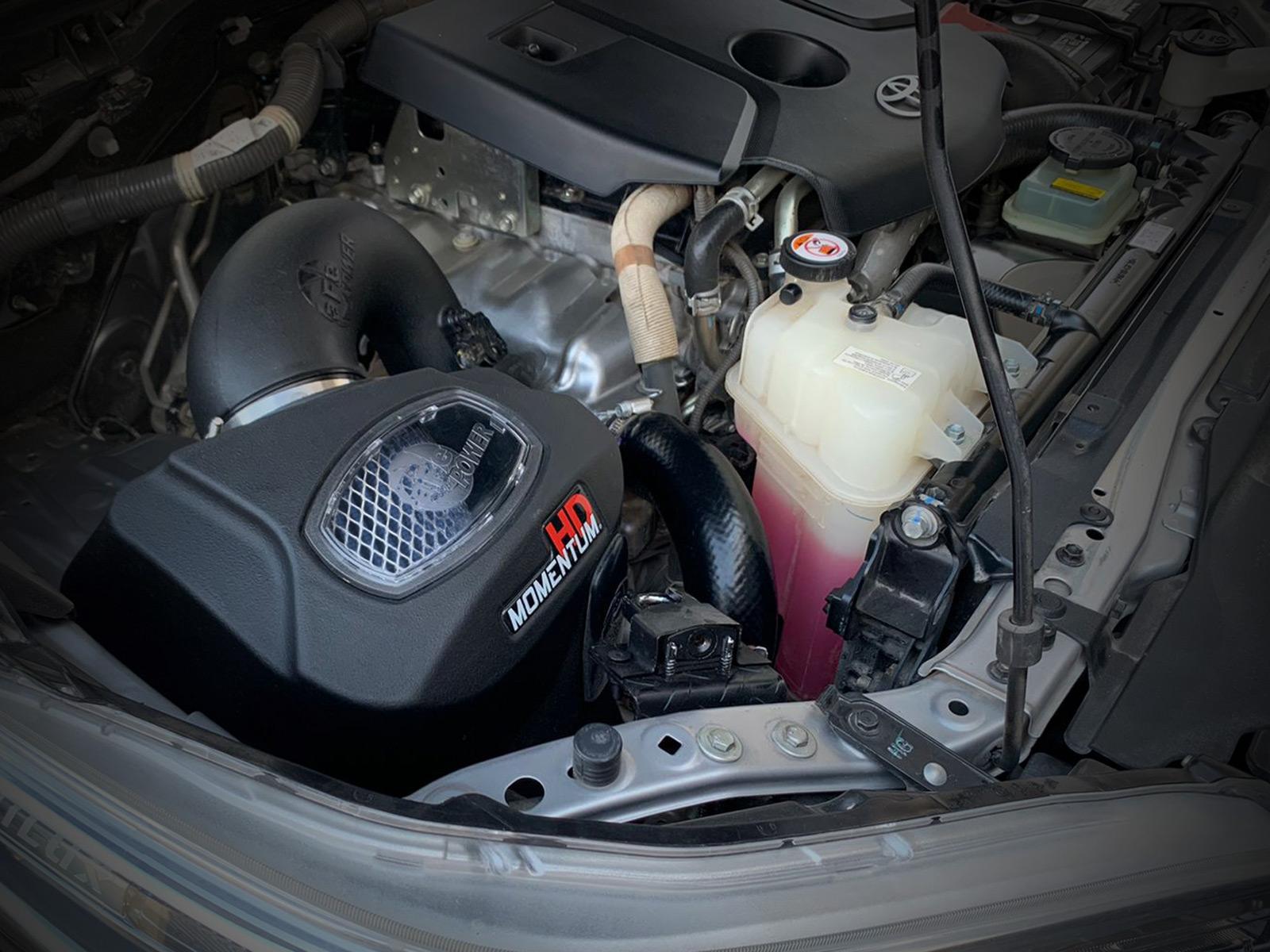 AFE Momentum HD Cold Air Intake System w/ Pro 10R Media (Toyota Hilux 15-20 L4-2.8L (td)) - 50-70063T