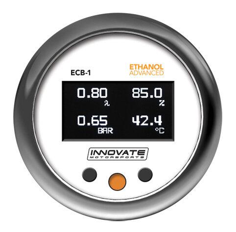 Innovate Motorsports ECB-1: (BOOST) Ethanol Content & Air/Fuel Ratio Gauge (Complete Kit)
