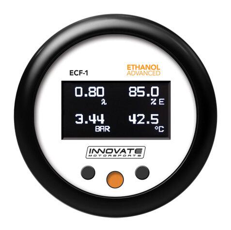 Innovate Motorsports ECF-1: (FUEL) Ethanol Content & Air/Fuel Ratio Gauge (Complete Kit)