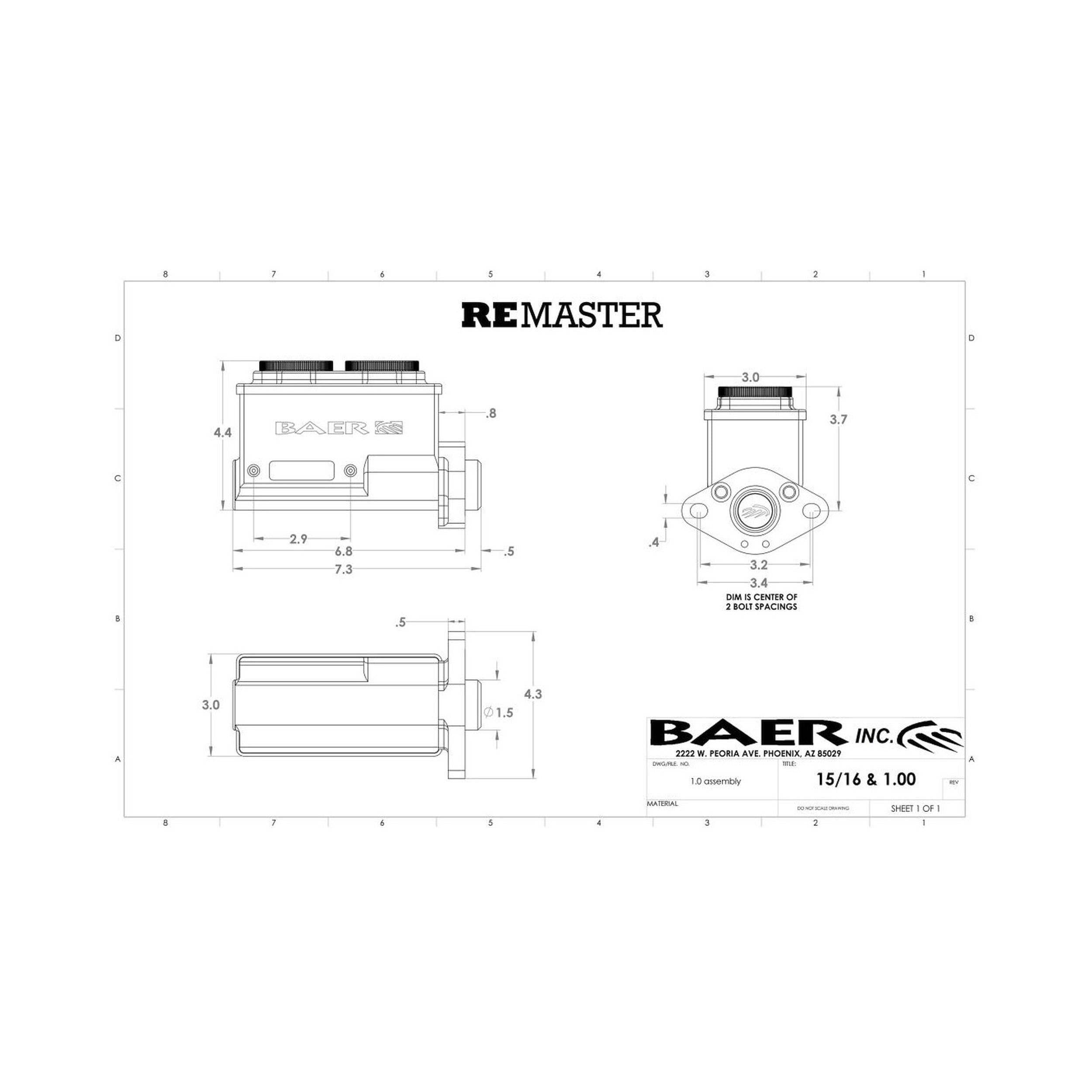 Baer ReMstr Black Anod LP - 6801273LP
