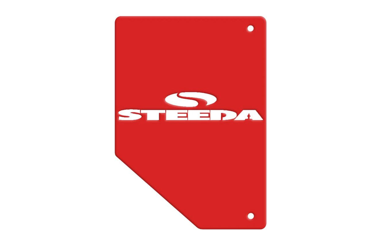 Steeda ECU Cover - Red (2020-2024 Explorer) - 555-0683