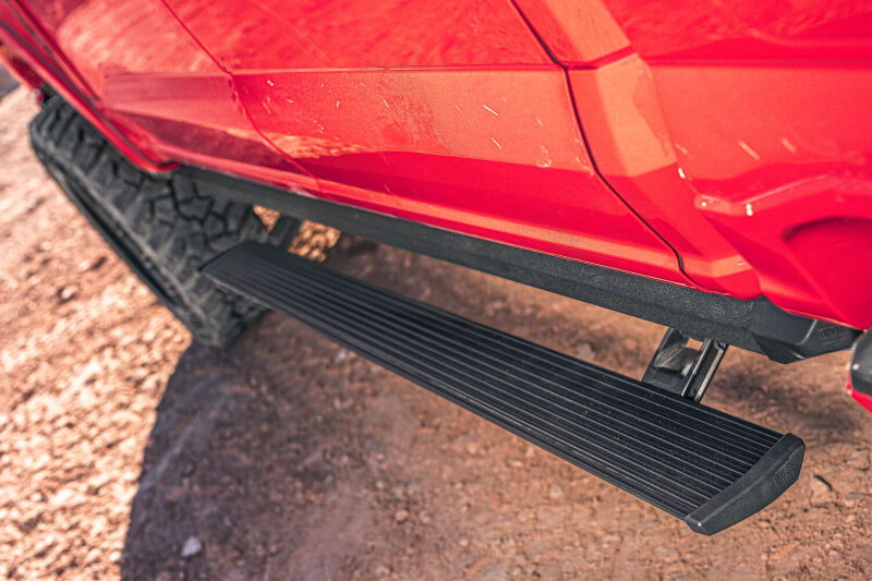 AMP Research PowerStep XL 3" Atl Drop;22 F-250/F-350/F-450 Crew Cab Only; Works only w/Sync 4 (2022 F-250 Super Duty, F-350 Super Duty, F-450 Super Duty) - 77242-01A