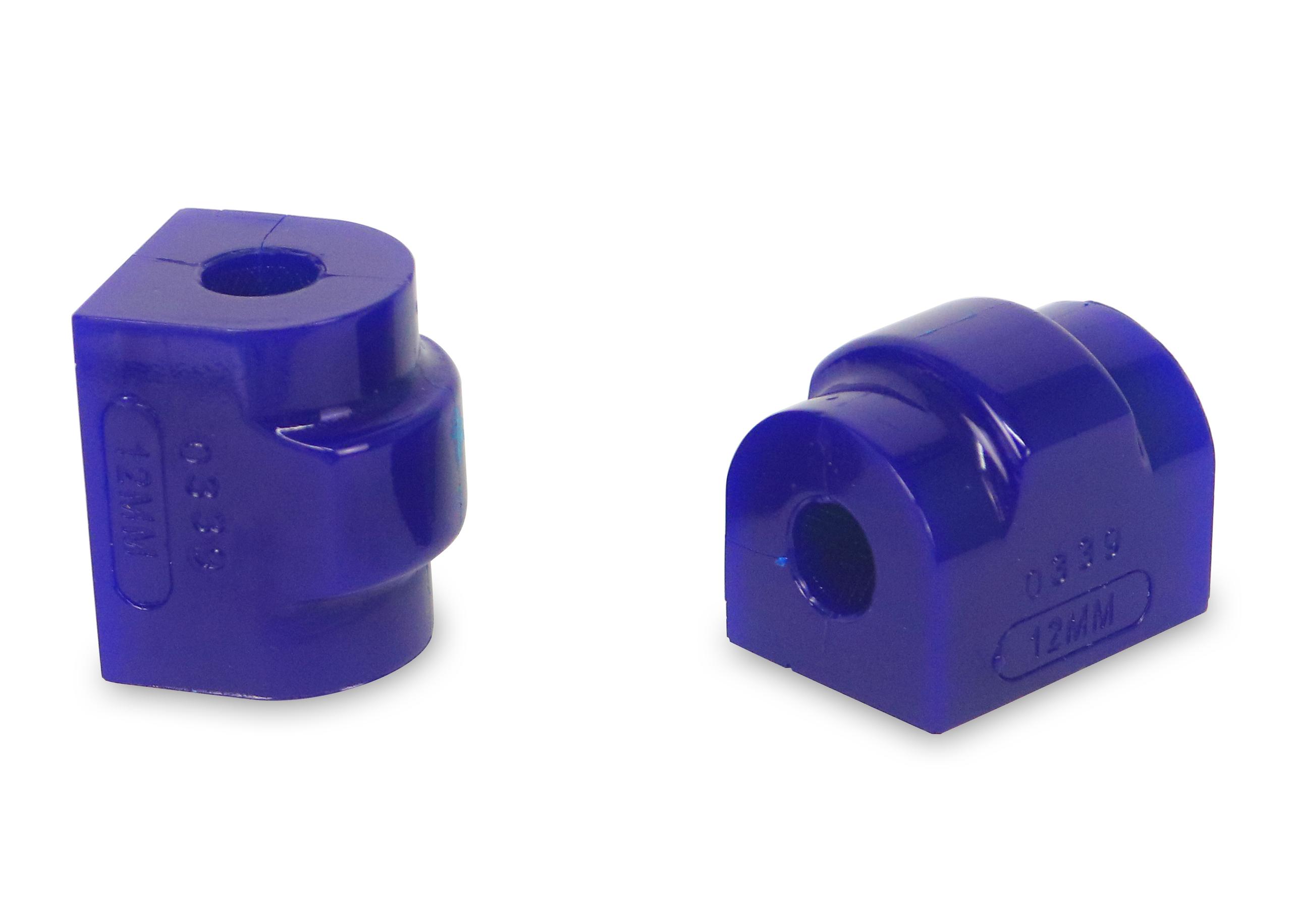 SuperPro Rear Sway Bar Mount Bushing Kit - 12mm Bar (1979-2021 BMW Fitments) - SPF0339-12K