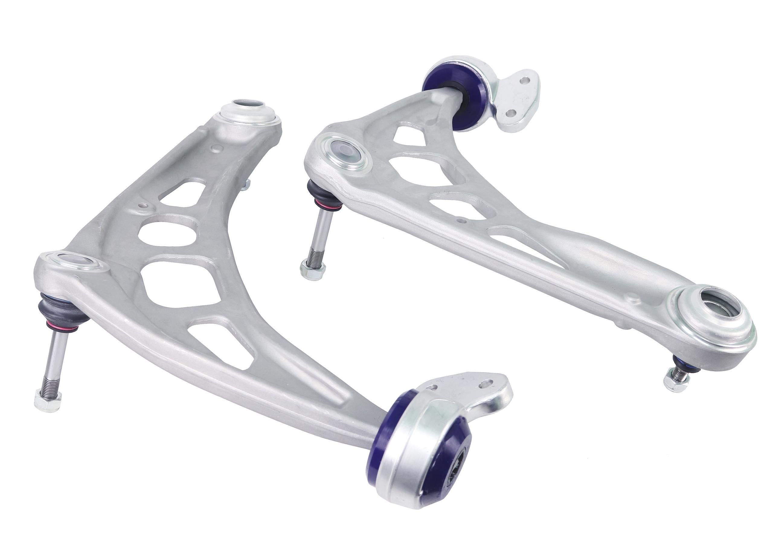 SuperPro BMW E46 Standard Fr Arm Kit (1999-2008 323Ci, 323i, 325Ci, 325i, 328Ci, 330Ci, 330i, Z4) - ALOY0046K