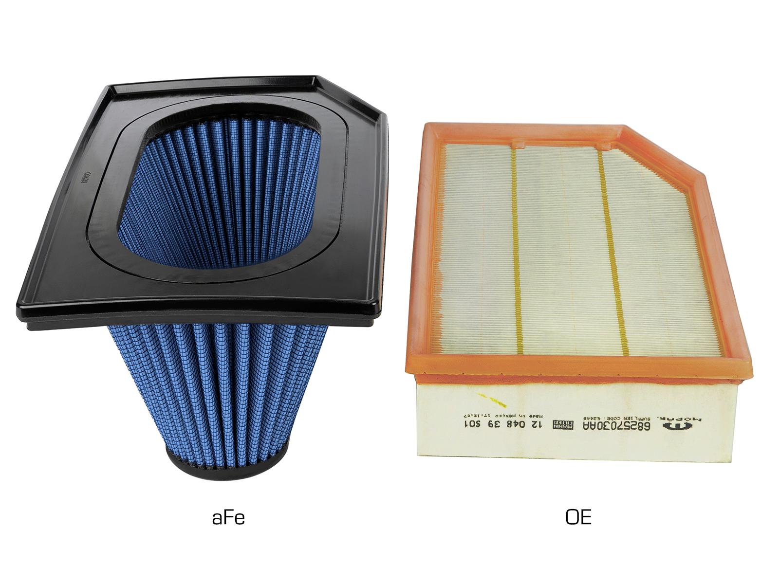 AFE Inverted Replacement Air Filter (IRF) (2018-2020 Jeep Wrangler L4-2.0L(t) / V6-3.6L) - 30-80280