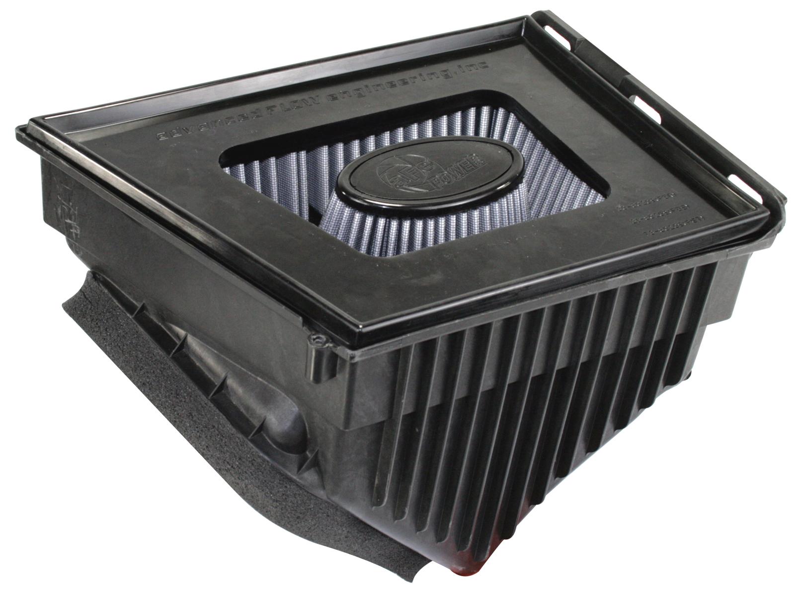 AFE Magnum FLOW Inverted Replacement Air Filter (IRF) w/ Pro DRY S Media (2011-2016 Silverado 2500 HD, Silverado 3500 HD, Sierra 2500 HD, Sierra 3500 HD) - 31-80209