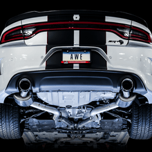 AWE 3020-32056 AWE Touring Edition Exhaust - Non-Resonated, Silver Tips (2015-2020 Dodge Charger 6.4L / 6.2L SC)