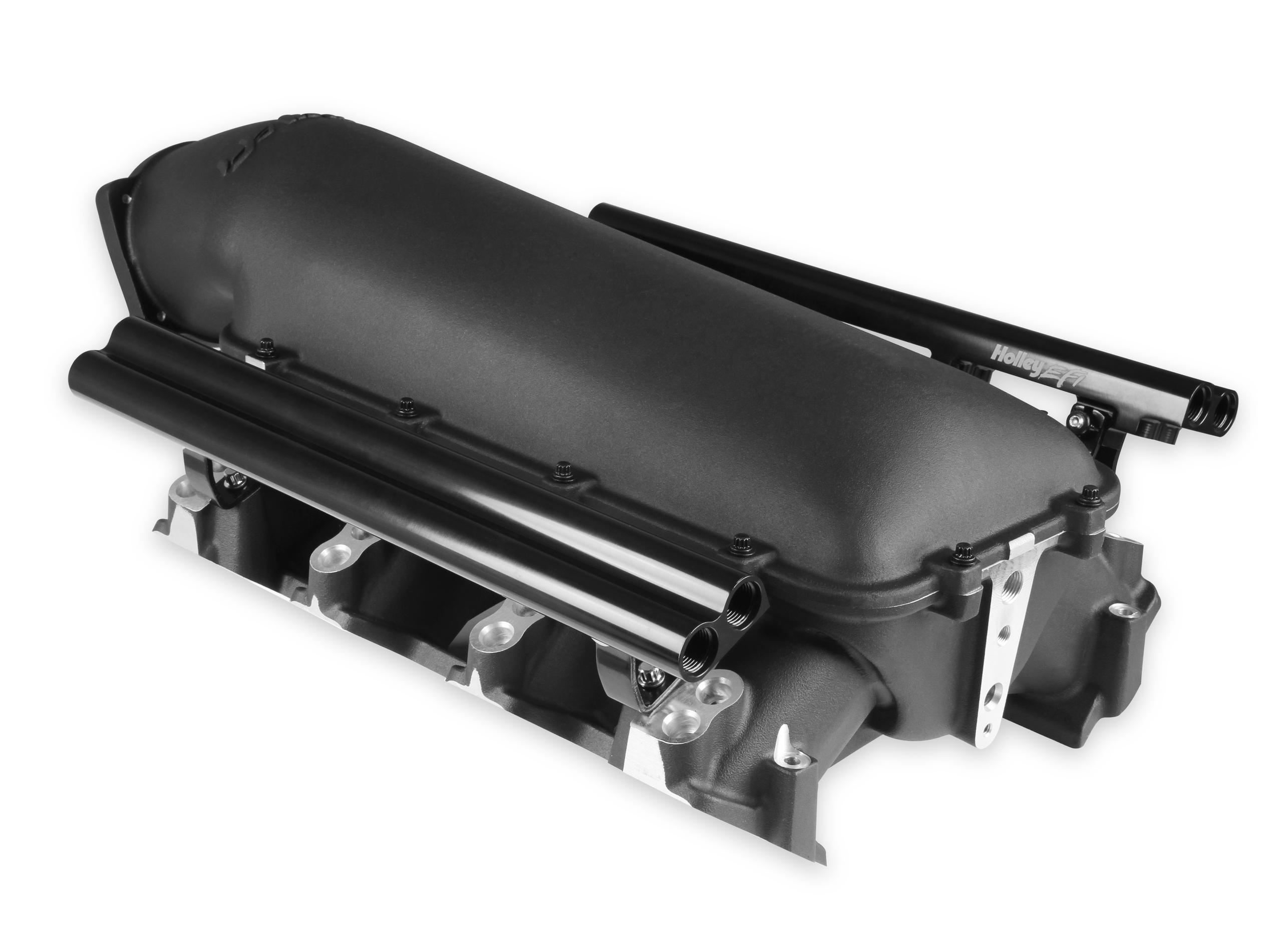 Holley EFI Lo-Ram Intake Manifold Base - 300-683BK