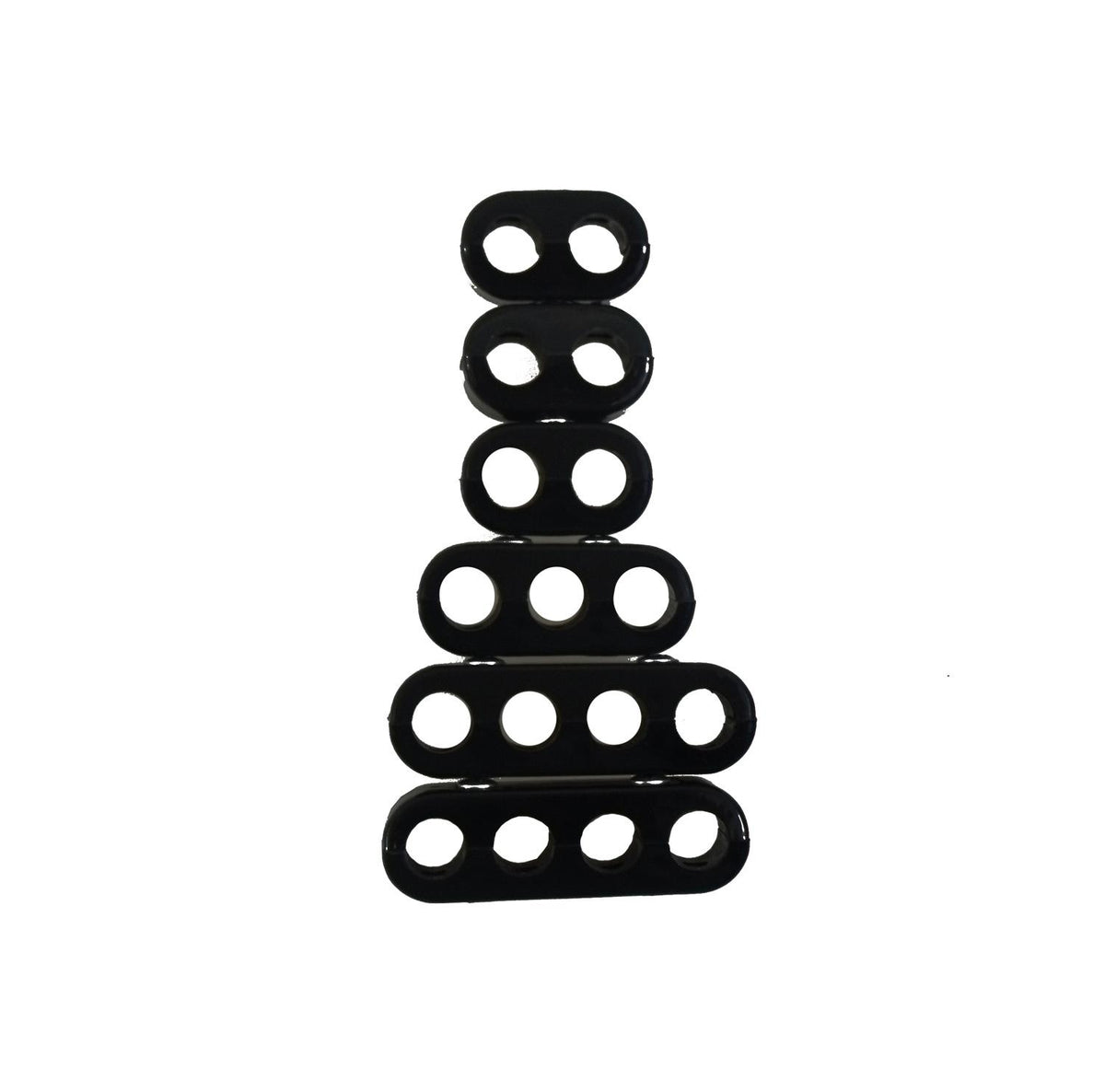 TAYLOR CABLE 10.4 4 cyl Vertical Wire Loom Kit black - 42507