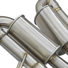 AFE MACH Force-Xp 304 Stainless Steel Axle-Back Exhaust System w/ Carbon Fiber Tips (Chevrolet Corvette Z06 (C7) 15-19 V8-6.2L (sc)) - 49-34082-1C