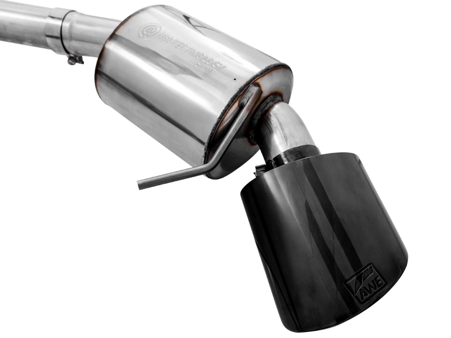 AWE Touring Edition Exhaust for Audi B9.5 RS 5 Sportback - Diamond Black RS-style Tips - 3015-33321