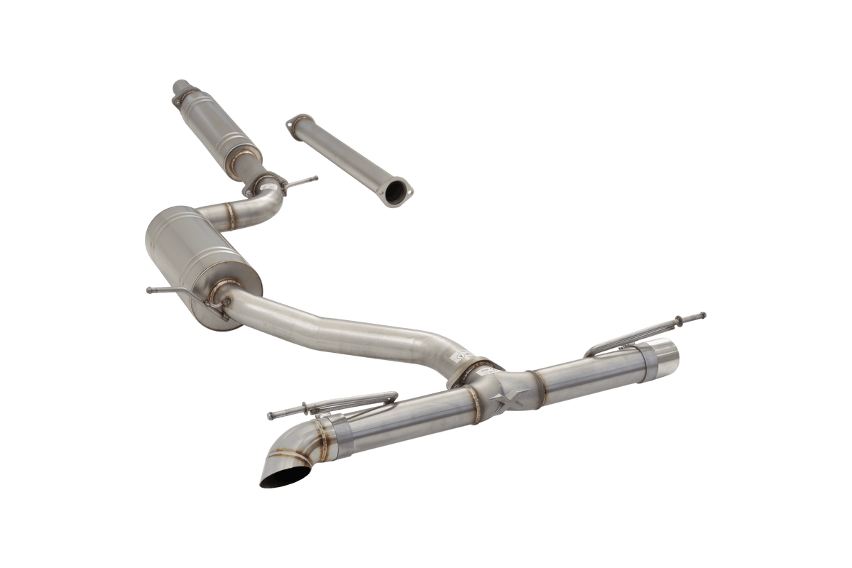 XForce Vw Golf Tsi Mk7 To Mk8 3In Cat Back Exhaust System - ESVW01CS