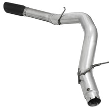 AFE Large Bore-HD 5 IN 409 Stainless Steel DPF-Back Exhaust System w/Black Tip (2013-2018 2500, 2500, 3500, 3500) - 49-42039-B