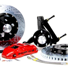 Baer 14" Extreme+ Front Brake Kit, Hugger Orange, SDZ, Std. Studs (1971-1976 Buick, Chevrolet, Oldsmobile, Pontiac Fitments) - 4301369HO